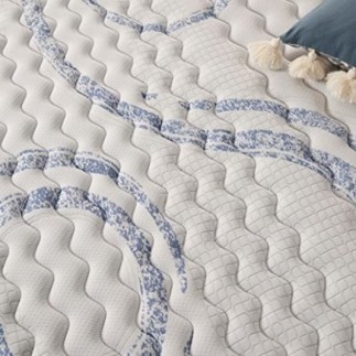 Naturalex ® | Perfectsleep | Colchón Viscoelástico 135x190x20 Cm | Blue Látex Multicapa HR | Transpirable - Firme - Confortab