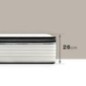 KUO Dream - Colchon Bio Memory | Colchón Viscoelástico INNOGEL | Altura 26cm | 140x190 cm [Exclusiva Amazon]