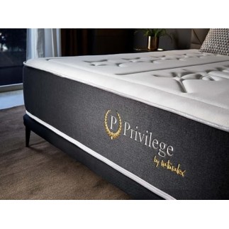 Naturalex - Colchón Premium Privilege 150x190 cm - Altura 30 cm - Espuma Viscoelástica AeraPur HQ & Blue Látex - 7 Zonas de C