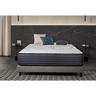 Naturalex - Colchón Viscoelástico Perfectsleep 150x190 cm - 30 cm - Firme - Espuma HR + Blue Látex - Transpirable - Confortab