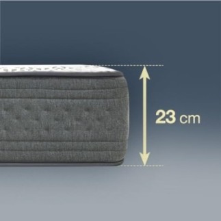 KUO Dream - Colchón DreamFlex | Colchón Viscoelástico | Altura 23 cm | Ergonómico y Transpirable | Cara Verano/Invierno | 90 