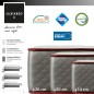 LUXIABED Colchon 105x190 Viscoelastica Dual: Caras Diferenciadas. Confort + Firmeza Media MemorySens. Higiénico y Transpirable LUXIABED Colchon 105x190 Viscoelastica Dual: Caras Diferenciadas. Confort + Firmeza Media MemorySens. Higiénico y Transpirable