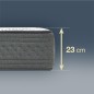 KUO Dream - Colchón DreamFlex | Colchón Viscoelástico | Altura 23 cm | Ergonómico y Transpirable | Cara Verano/Invierno | 80 KUO Dream - Colchón DreamFlex | Colchón Viscoelástico | Altura 23 cm | Ergonómico y Transpirable | Cara Verano/Invierno | 80