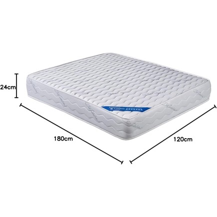 Imperial Confort Oslo New - Colchón 120x180 - Grosor 24 cm - Viscoelástico - Firmeza media/alta