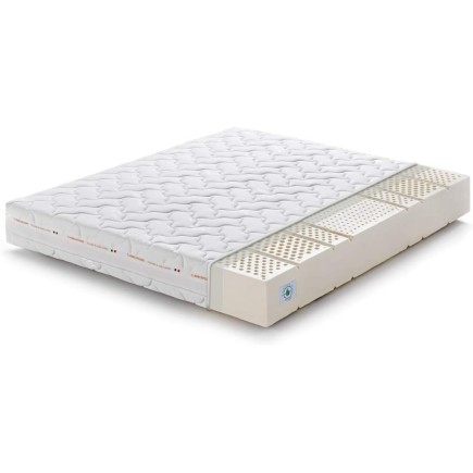 Marcapiuma Colchón Látex Matrimonio 135x190 Alto 20 cm SEVENLIFE 2