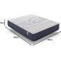 Naturalex - Colchón Viscoelástico Perfectsleep 150x190 cm - 30 cm - Firme - Espuma HR + Blue Látex - Transpirable - Confortab
