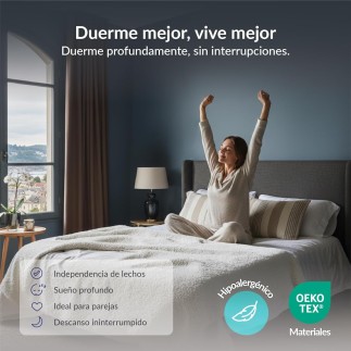 Naturalex - Colchón Viscoelástico Perfectsleep 150x190 cm - 30 cm