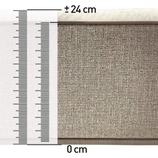 PIKOLIN Leah - Colchón viscoelástico y Espuma HR, Altura 24cm, F
