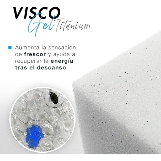 KUO Dream - Colchón Memory Cell Plus | Colchon ViscoGel Titanium